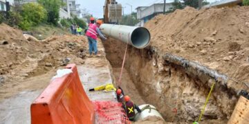 caída en construcción en Tamaulipas