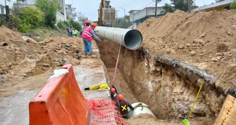 caída en construcción en Tamaulipas