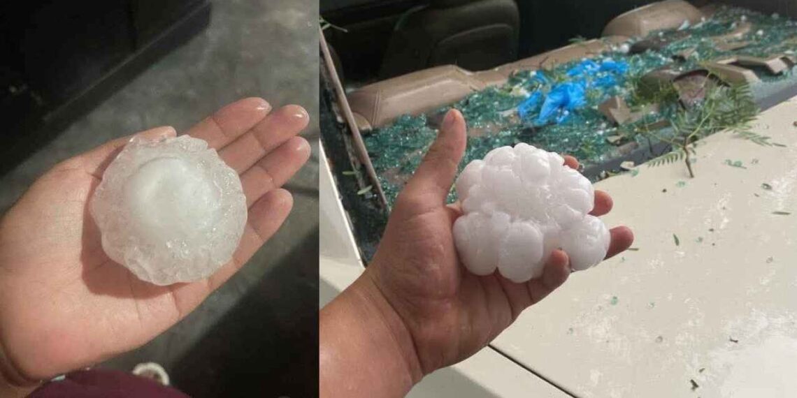 _caída granizo Saltillo