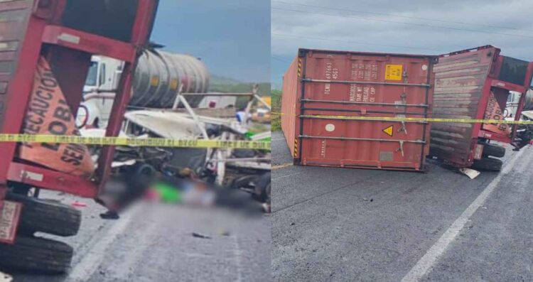 _choque Villagrán muertos heridos
