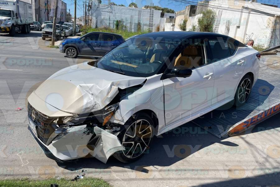choque centro de ciudad victoria