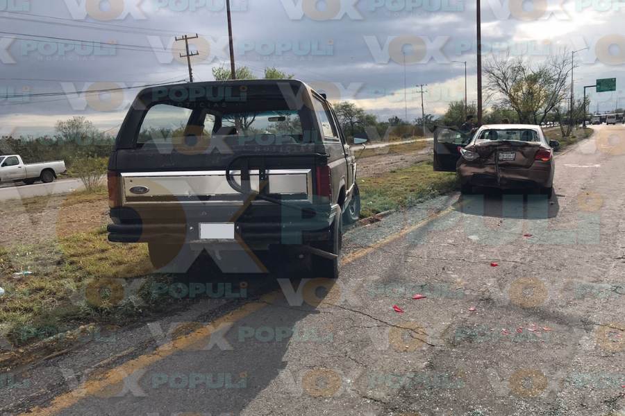 choque en carretera Victoria a Soto la Marina