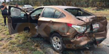choque en carretera Victoria a Soto la Marina