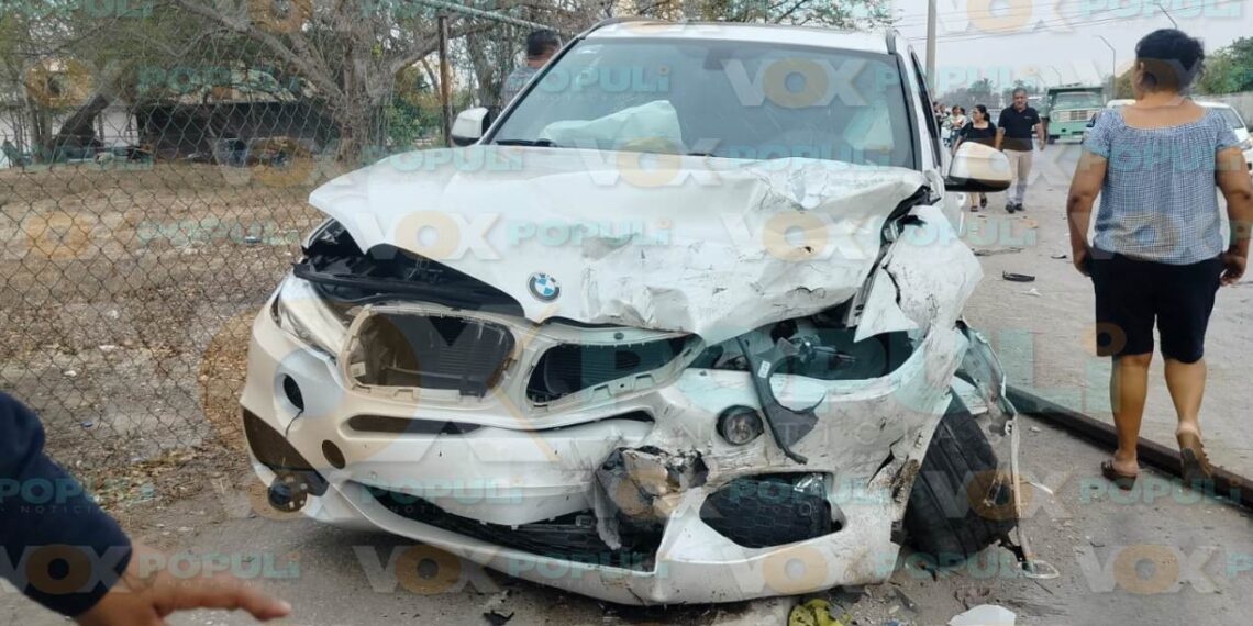 choque en Tampico hoy