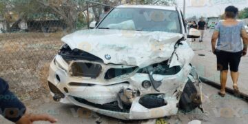 choque en Tampico hoy