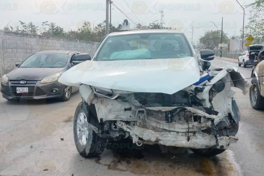 choque en Tampico hoy 