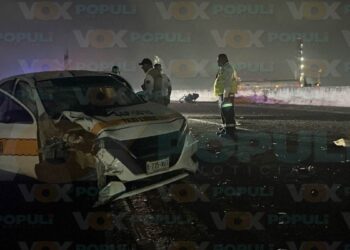choque entre taxi y motocicleta en altamira