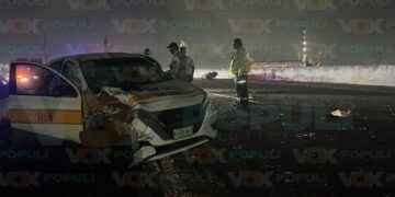 choque entre taxi y motocicleta en altamira