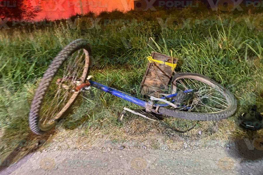 ciclista arrollado en Victoria