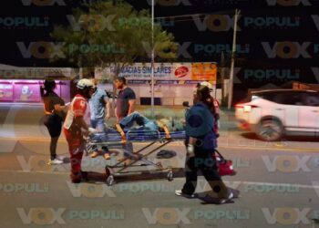 ciclista arrollado en Victoria