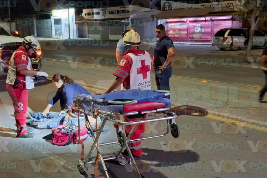 ciclista arrollado en Victoria