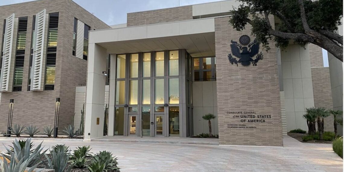 Consulado americano en Nuevo Laredo
