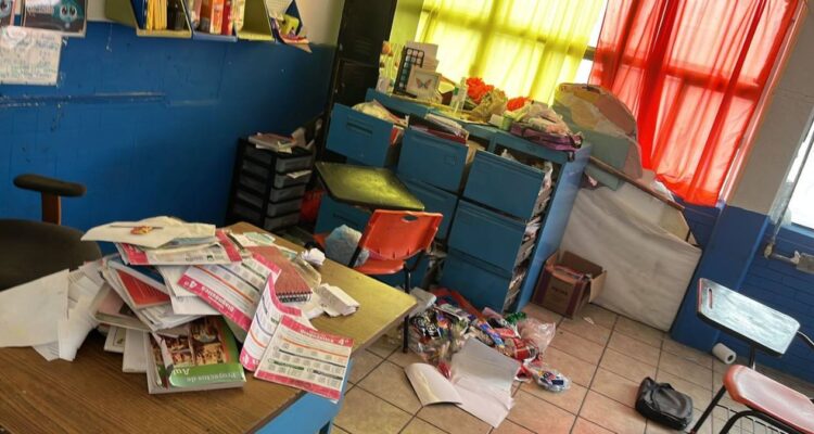 continúan robos en escuelas de Matamoros