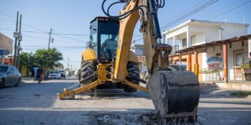 cuadrillas de bacheo en Matamoros