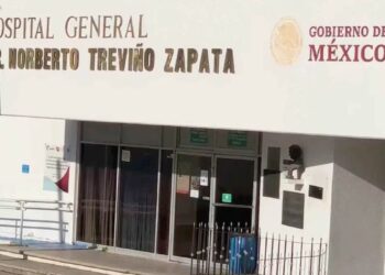 donación de comida en hospital de Victoria