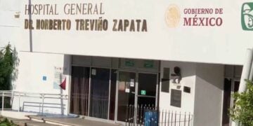 donación de comida en hospital de Victoria