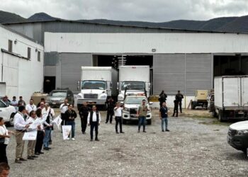 entrega de boletas electorales en Tamaulipas