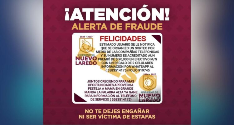 estafa en Nuevo Laredo