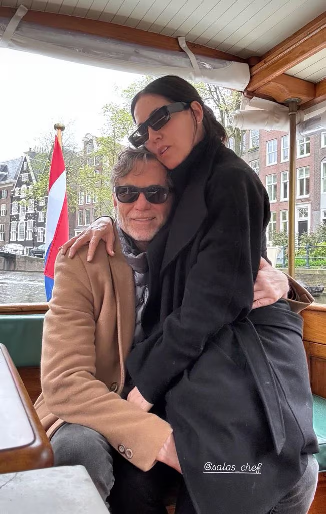 Humberto Zurita y Stephanie Salas disfrutan su amor durante viaje por Europa
