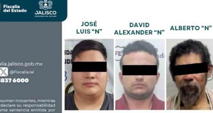_hombres vinculados homicidios Zapopan
