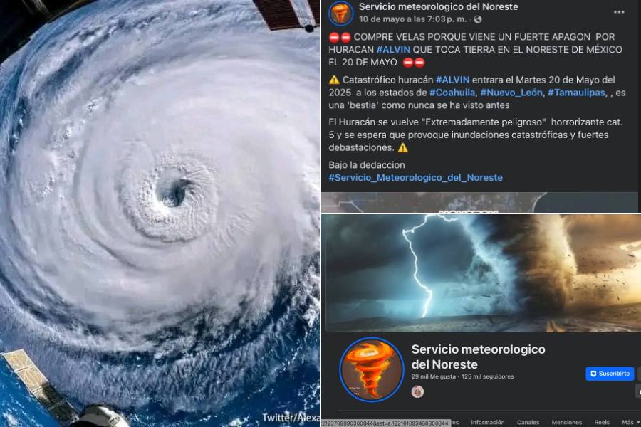 Huracán Alvin en Tamaulipas