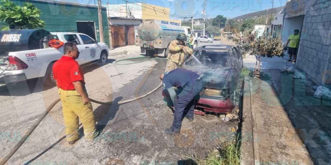 incendio automóvil Cd Victoria