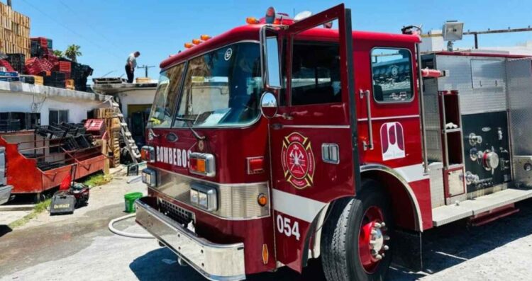 incendio frutería Matamoros
