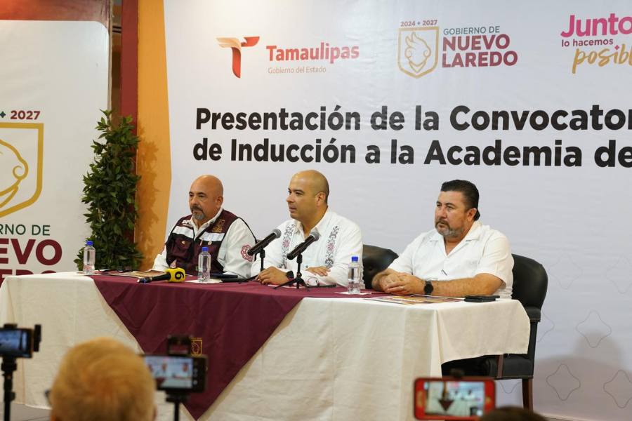 inducción a la academia de bomberos de nuevo laredo