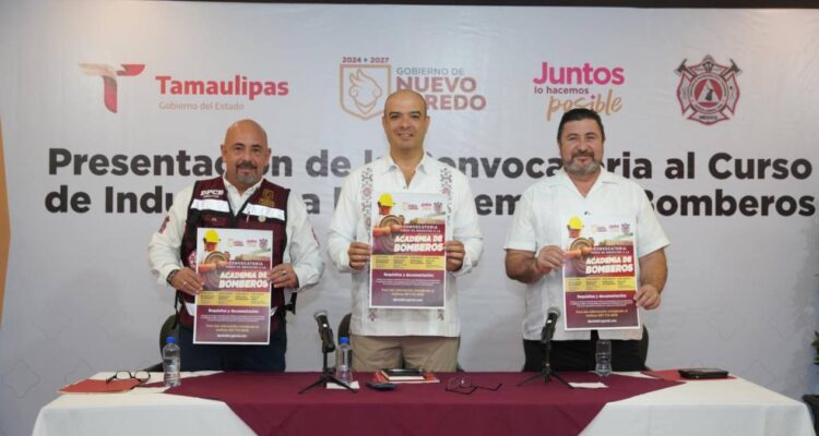inducción a la academia de bomberos de nuevo laredo