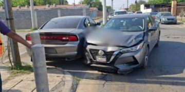 jovencita accidenta Nuevo Laredo