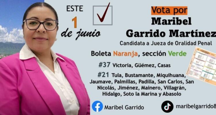 jueza oralidad penal Tamaulipas