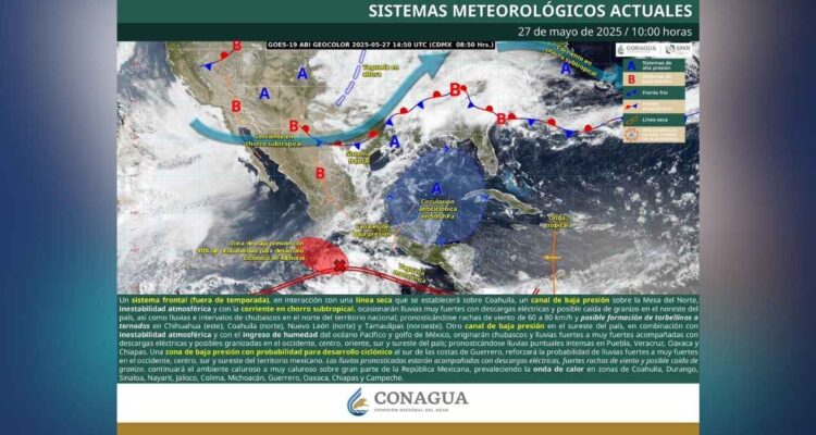 lluvias con truenos Tamaulipas