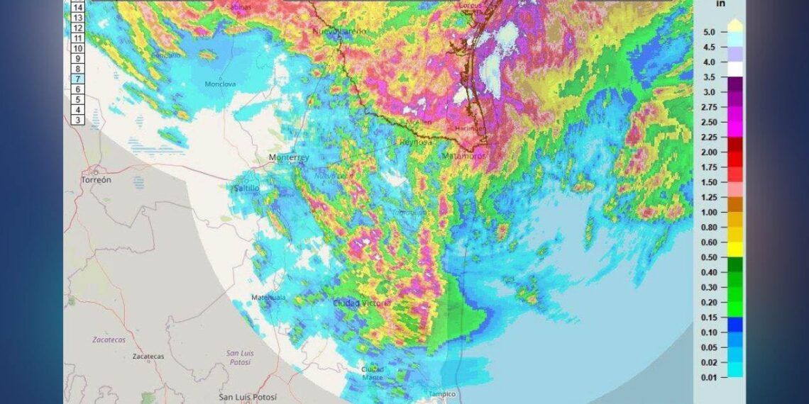 lluvias en Ciudad Victoria