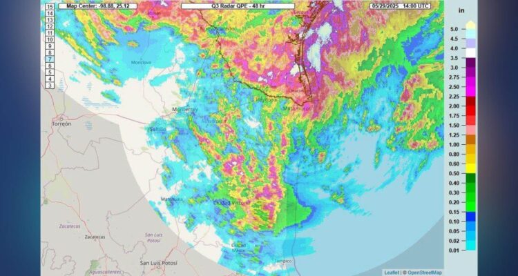 lluvias en Ciudad Victoria