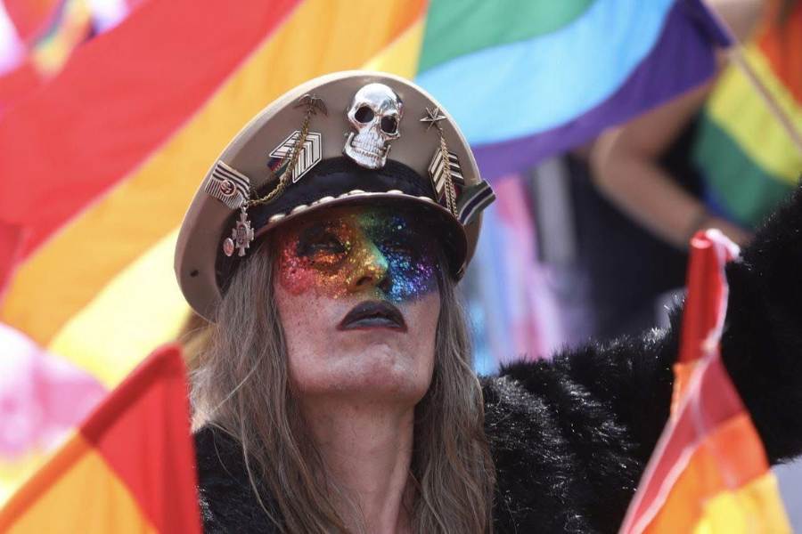 marcha gay en playa Miramar