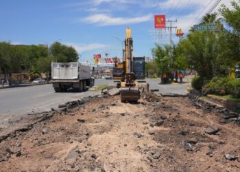 Arrancan obras para transformar las avenidas Reforma y Guerrero en Nuevo Laredo, Tamaulipas