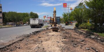 Arrancan obras para transformar las avenidas Reforma y Guerrero en Nuevo Laredo, Tamaulipas