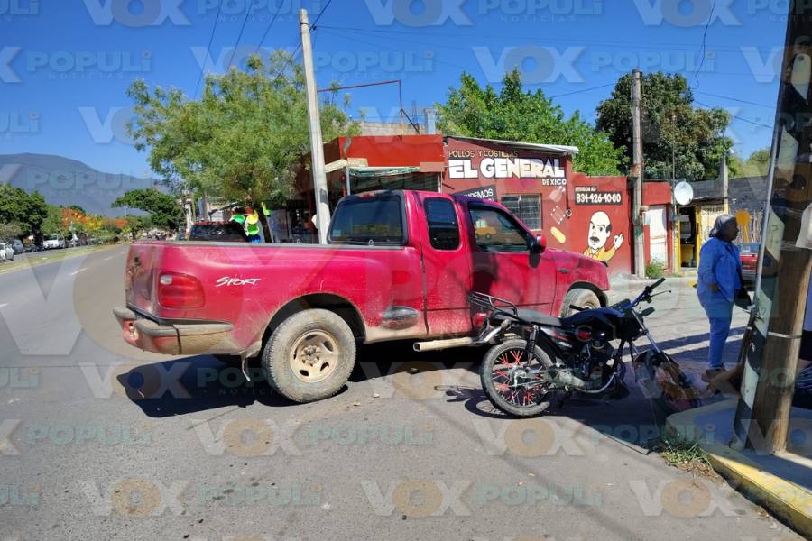 motociclista atropellado en Victoria