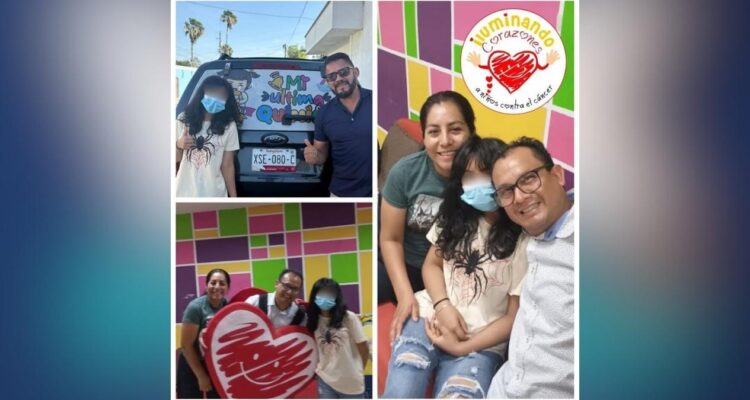 niña vence el cáncer en Ciudad Victoria