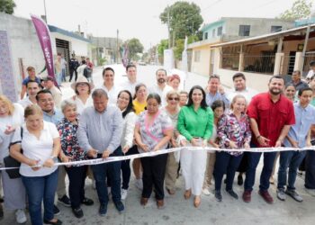 obras de pavimentación en Tampico