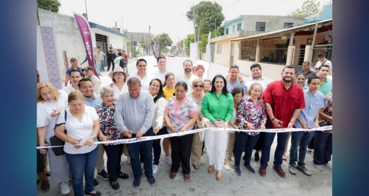 obras de pavimentación en Tampico