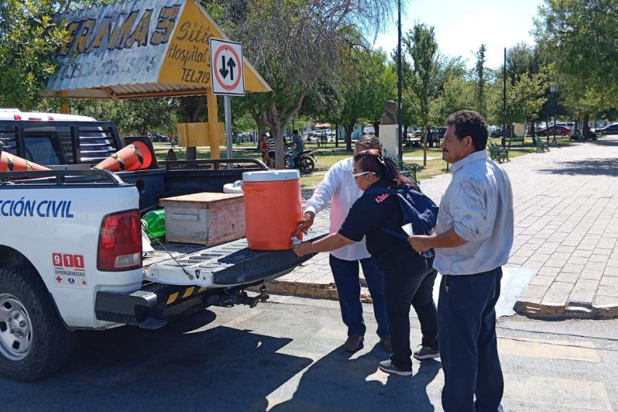 ola de calor Nuevo Laredo