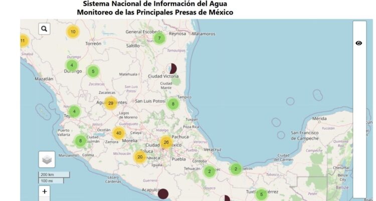 presas de Tamaulipas