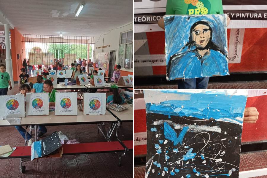 programa educativo RECICLARTE en Nuevo Laredo