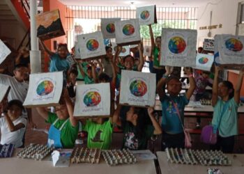 programa educativo RECICLARTE en Nuevo Laredo