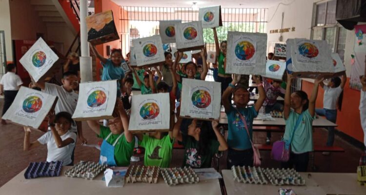 programa educativo RECICLARTE en Nuevo Laredo
