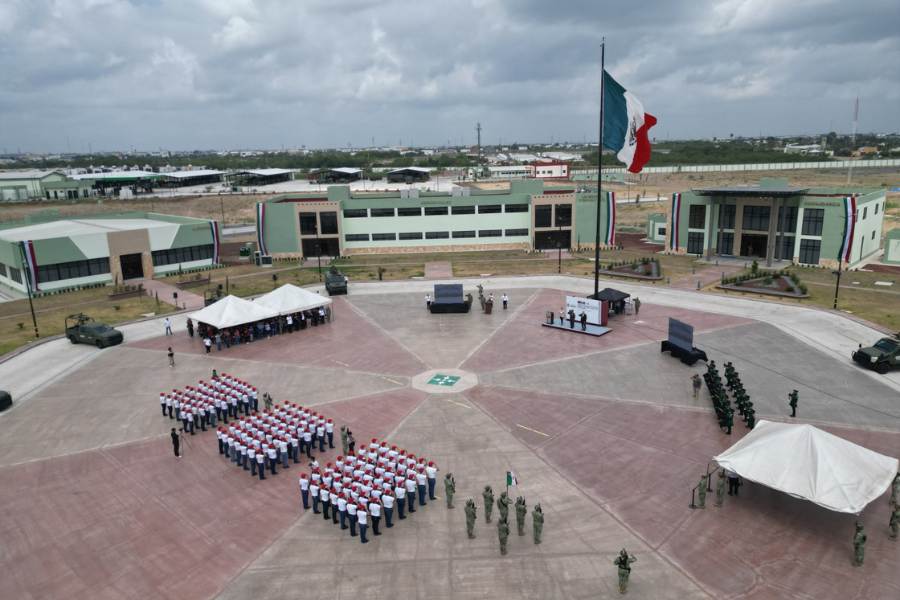 protesta de bandera en Nuevo Laredo