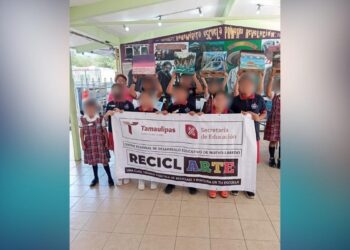 reciclaje artístico Nuevo Laredo