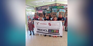 reciclaje artístico Nuevo Laredo