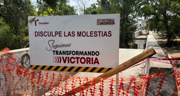 rehabilitación de puente peatonal en Victoria